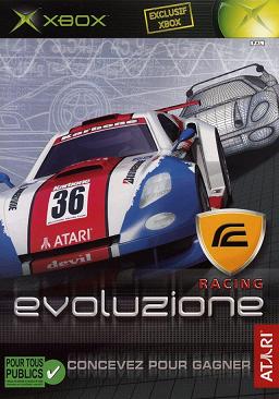 Pochette Racing Evoluzione version Xbox