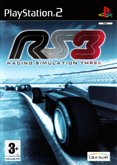 Pochette Racing Simulation 3 version PlayStation 2