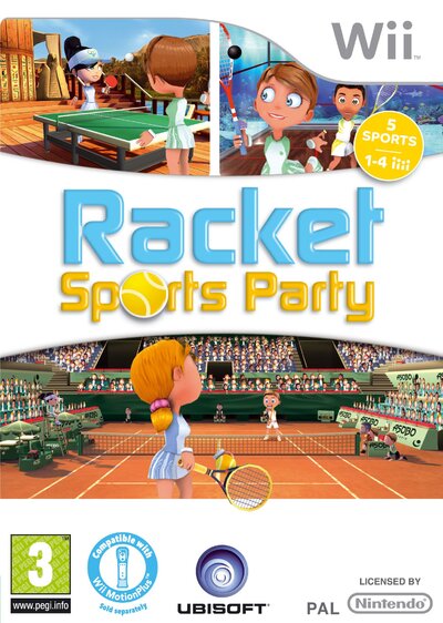 Pochette Racket Sports Party version Wii