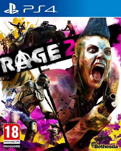 Pochette Rage 2 version PlayStation 4