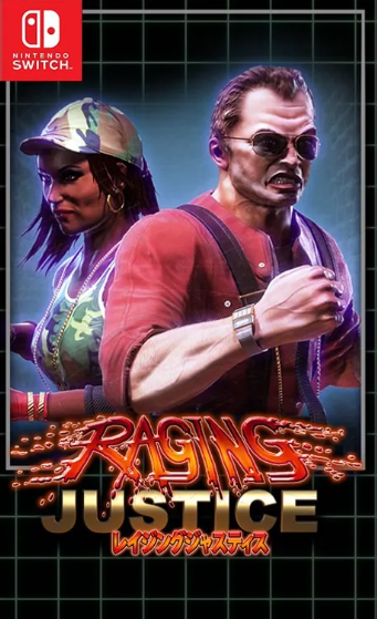 Pochette Raging Justice version Switch