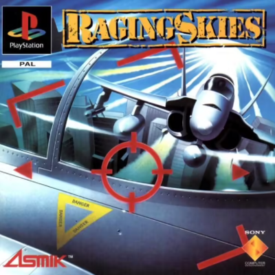 Pochette Raging Skies version PlayStation