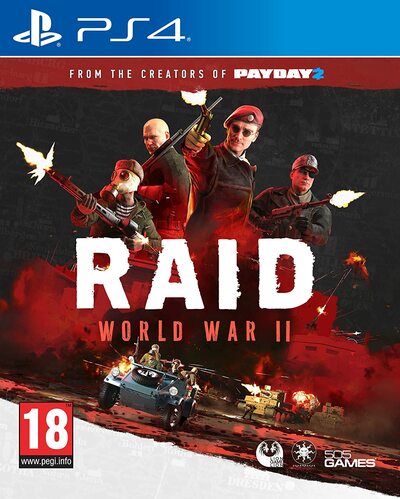 Pochette RAID : World War II version PlayStation 4