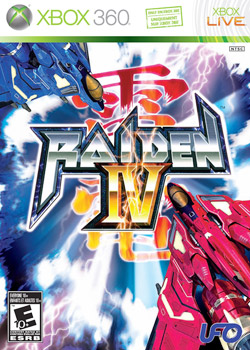 Pochette Raiden IV version Xbox 360