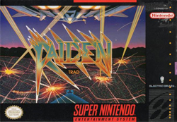 Pochette Raiden Trad version Super Nintendo