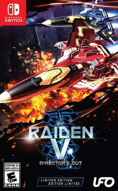 Pochette Raiden V version Switch