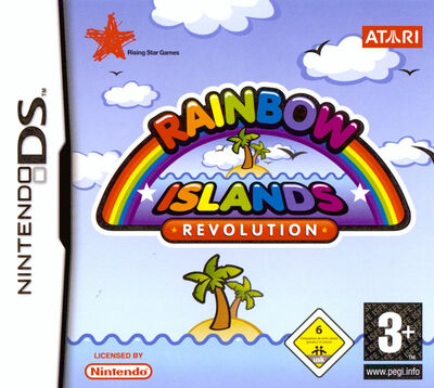 Pochette Rainbow Islands Revolution version DS