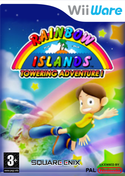 Pochette Rainbow Islands Towering Adventure ! version Wii
