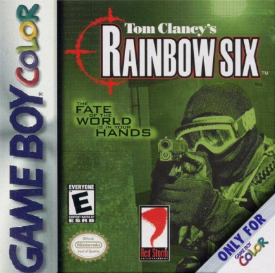 Pochette Tom Clancy's Rainbow Six version GameBoy/Color