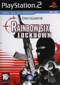 Pochette Tom Clancy's Rainbow Six : Lockdown version PlayStation 2