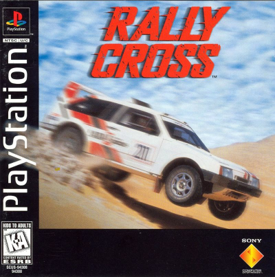 Pochette Rally Cross version PlayStation