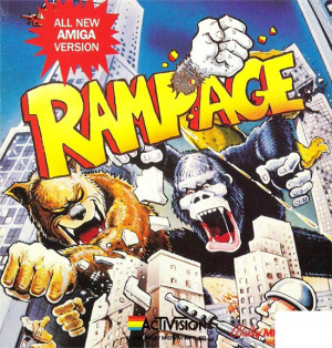 Pochette Rampage version Amiga