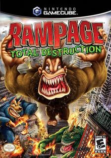 Pochette Rampage : Total Destruction version GameCube