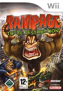 Pochette Rampage : Total Destruction version Wii