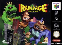 Pochette Rampage : World Tour version Nintendo 64