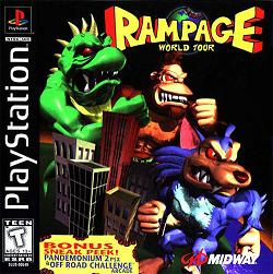 Pochette Rampage : World Tour version PlayStation 3
