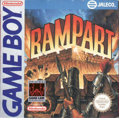 Pochette Rampart version GameBoy/Color