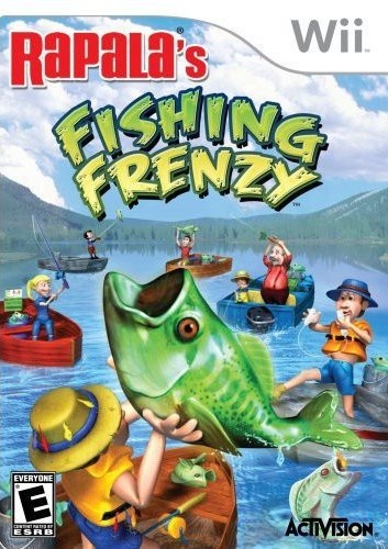 Pochette Rapala Fishing Frenzy version Wii