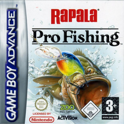 Pochette Rapala Pro Fishing version GameBoy Advance