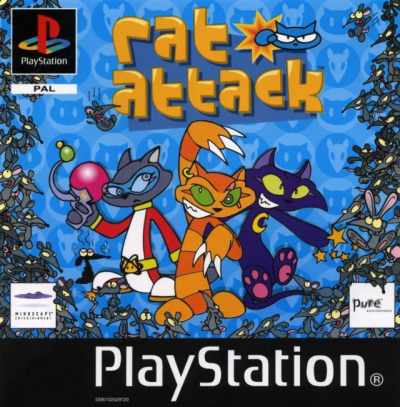 Pochette Rat Attack version PlayStation