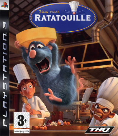 Pochette Ratatouille version PlayStation 3