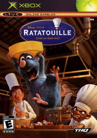 Pochette Ratatouille version Xbox