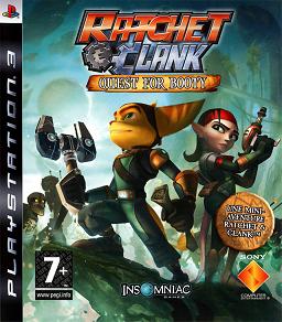 Pochette Ratchet & Clank Future : Quest for Booty version PlayStation 3