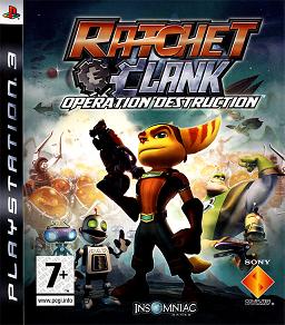 Pochette Ratchet & Clank : Opération destruction version PlayStation 3