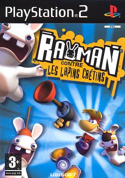 Pochette Rayman contre les lapins crétins version PlayStation 2