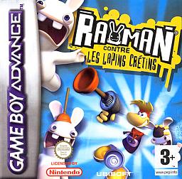 Pochette Rayman contre les lapins crétins version GameBoy Advance