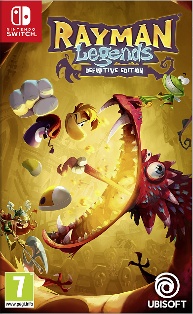 Pochette Rayman Legends - Definitive Edition version Switch