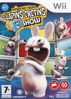 Pochette Rayman Prod' présente : The Lapins Crétins Show version Wii