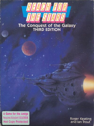 Pochette Reach for the Stars version Amiga