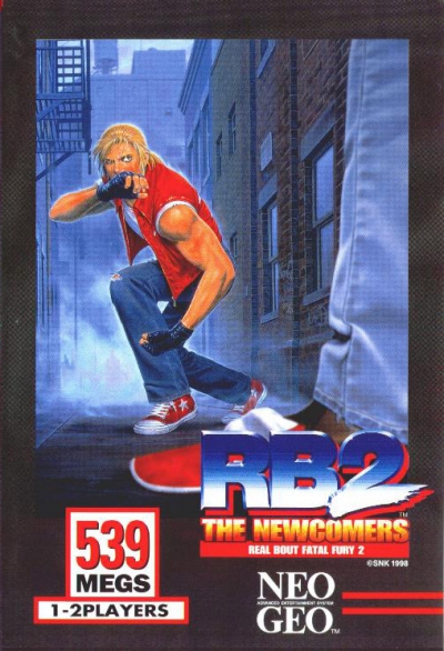 Pochette Real Bout Fatal Fury 2 : The Newcomers version Neo Geo