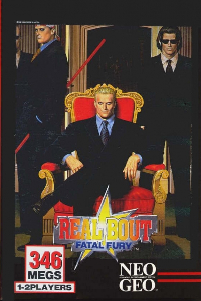 Pochette Real Bout Fatal Fury version Neo Geo