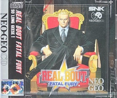 Pochette Real Bout Fatal Fury version Neo-Geo CD