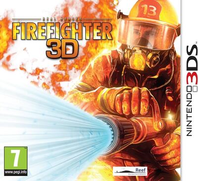 Pochette Real Heroes : Firefighters 3D version 3DS
