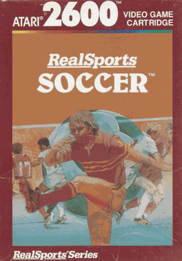 Pochette RealSports Football version Atari 2600