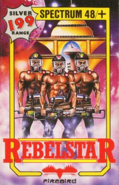 Pochette Rebelstar version ZX Spectrum