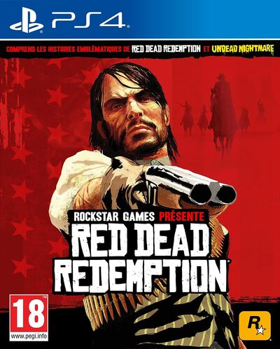 Pochette Red Dead Redemption version PlayStation 4