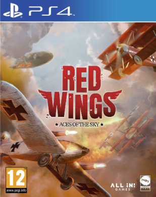 Pochette Red Wings : Aces of the Sky version PlayStation 4