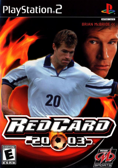 Pochette RedCard 20-03 version PlayStation 2