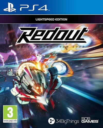 Pochette Redout version PlayStation 4