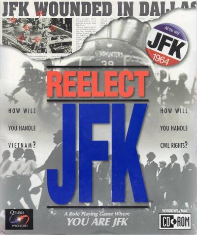 Pochette Reelect JFK version PC Windows
