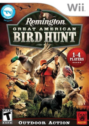 Pochette Remington Great American Bird Hunt version Wii