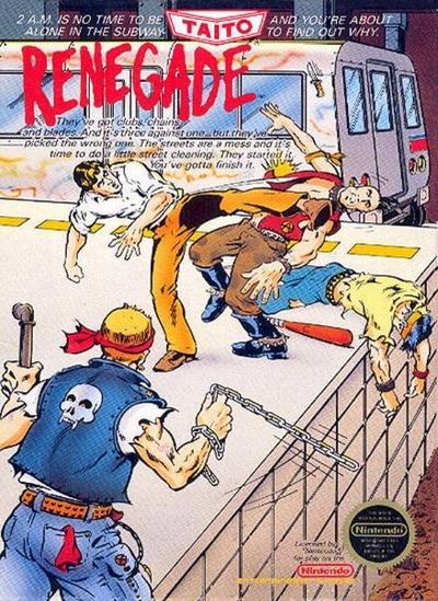 Pochette Renegade version Wii