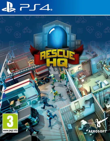 Pochette Rescue HQ version PlayStation 4