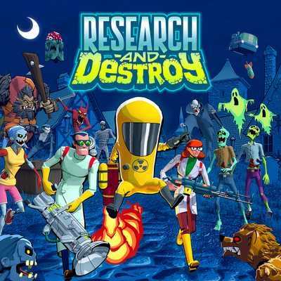 Pochette RESEARCH and DESTROY version Switch