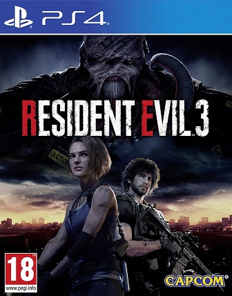 Pochette Resident Evil 3 version PlayStation 4
