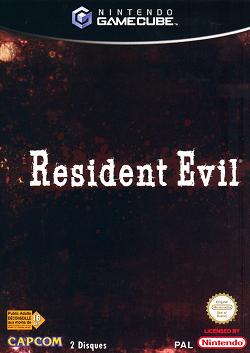 Pochette Resident Evil version GameCube